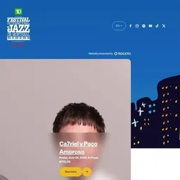 Montreal International Jazz Festival, Downtown