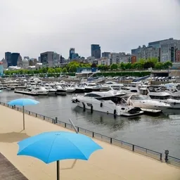 Clock Tower Beach, Old Montreal
